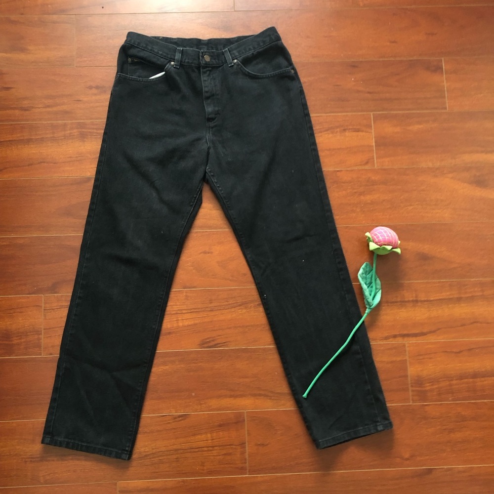 Vintage men’s Lee black straight leg jeans
